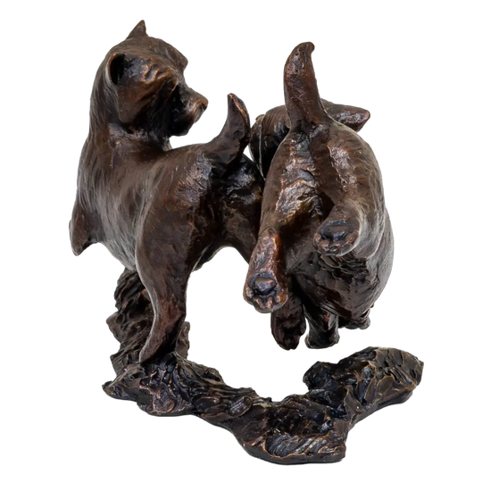 Richard Cooper Bronze Westie Pair