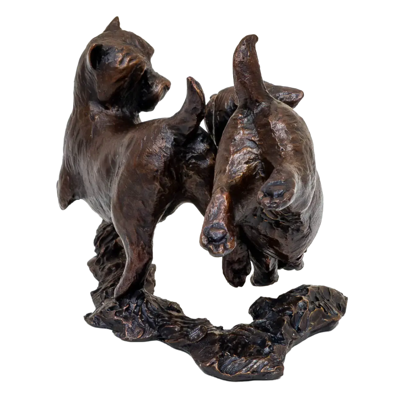 Richard Cooper Bronze Westie Pair
