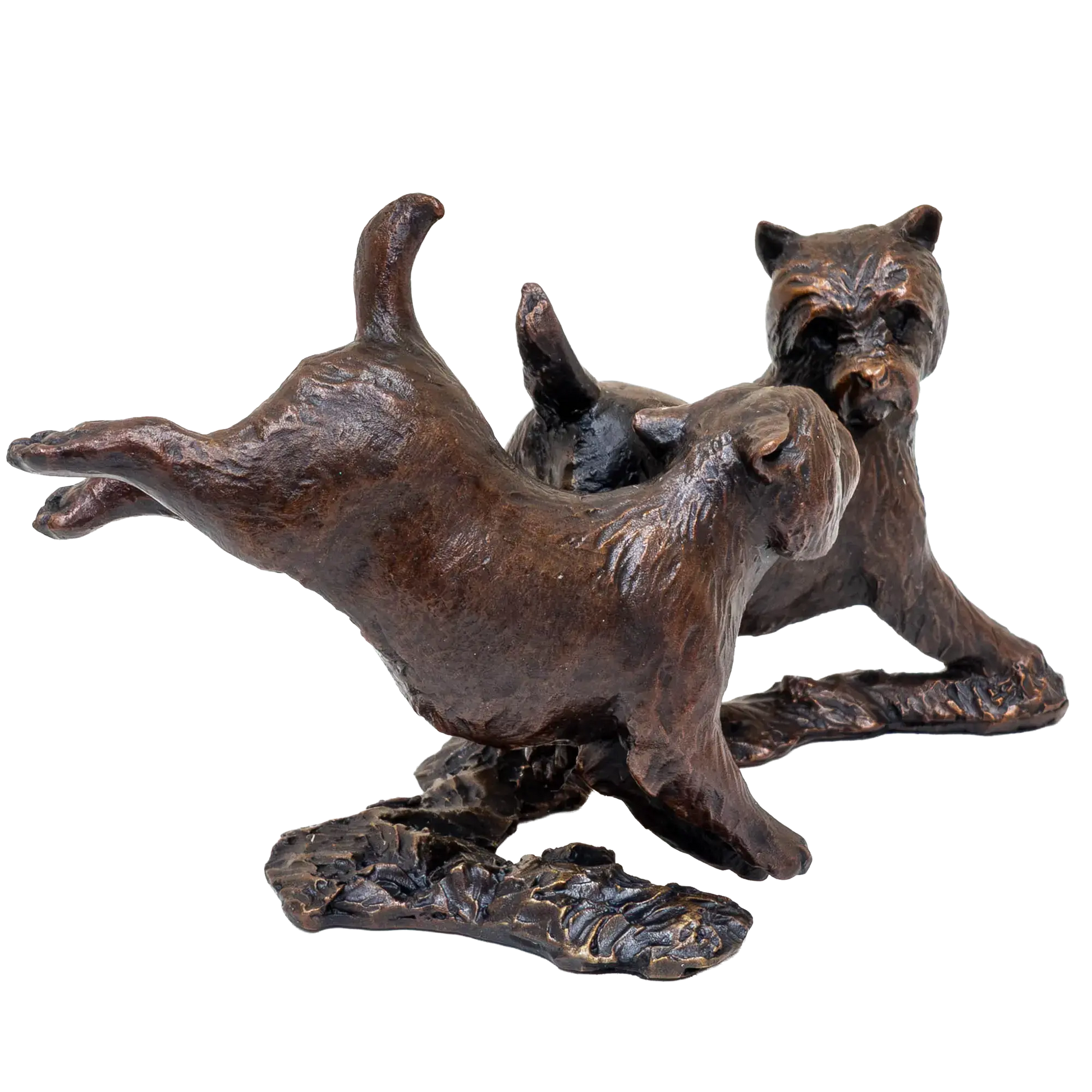 Richard Cooper Bronze Westie Pair