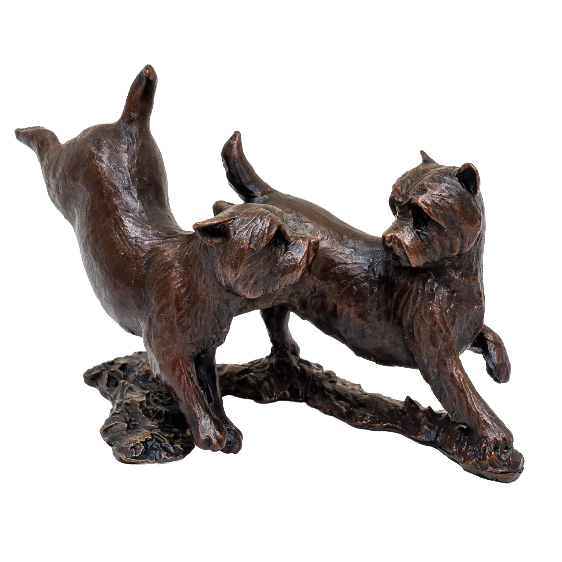Richard Cooper Bronze Westie Pair