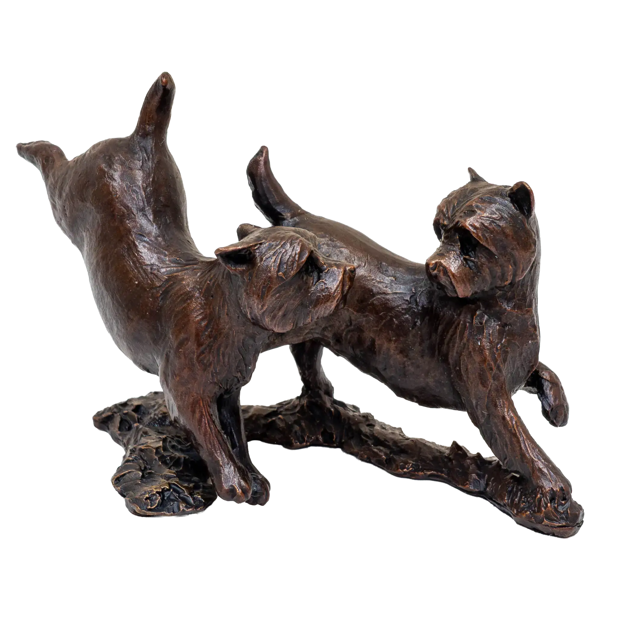 Richard Cooper Bronze Westie Pair