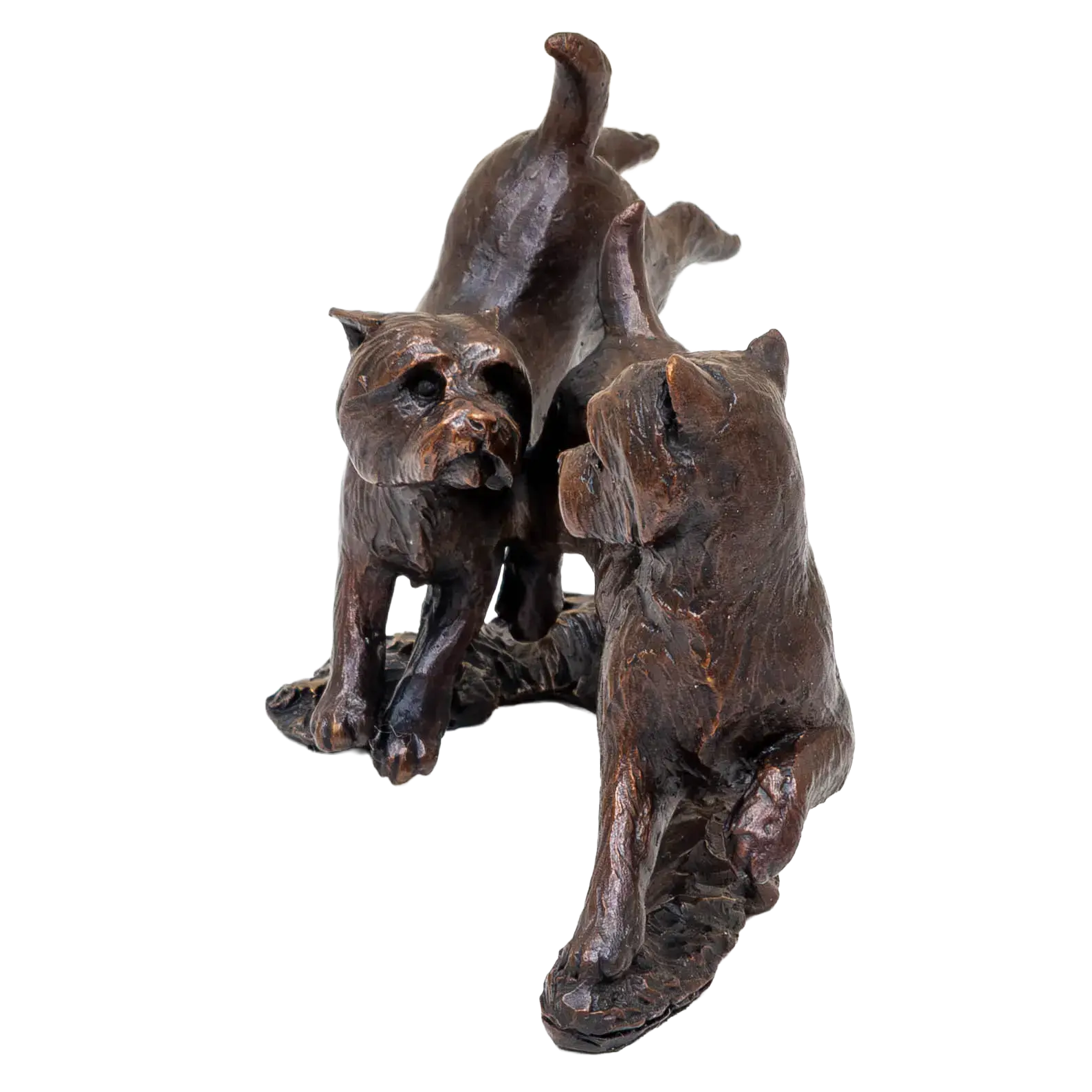Richard Cooper Bronze Westie Pair