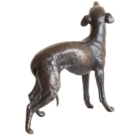 Richard Cooper Limited Edition Bronze Whippet Standing Figurine
