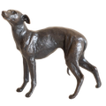 Richard Cooper Limited Edition Bronze Whippet Standing Figurine