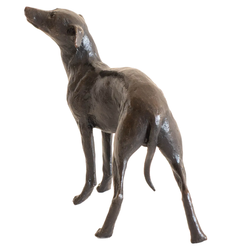 Richard Cooper Limited Edition Bronze Whippet Standing Figurine