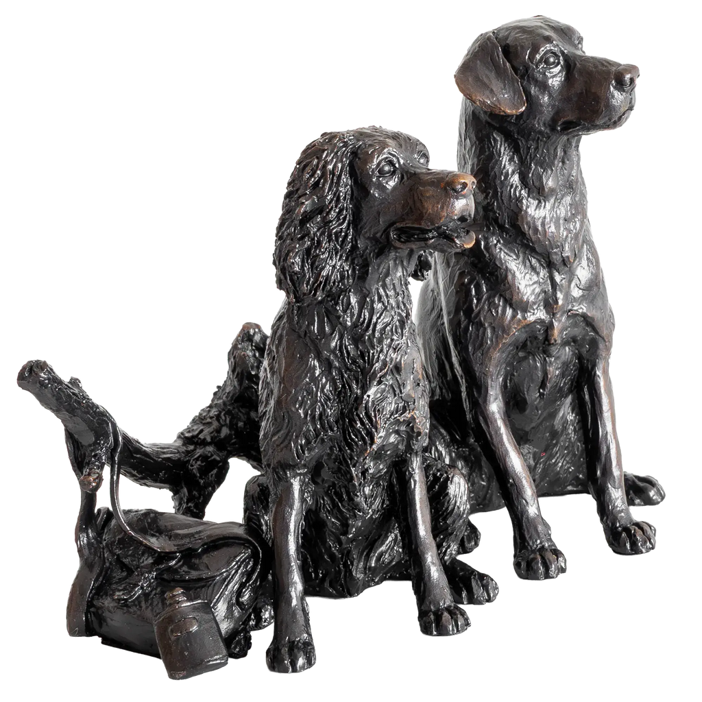 Richard Cooper Limited Edition Bronze Waiting for the Guns Figurine