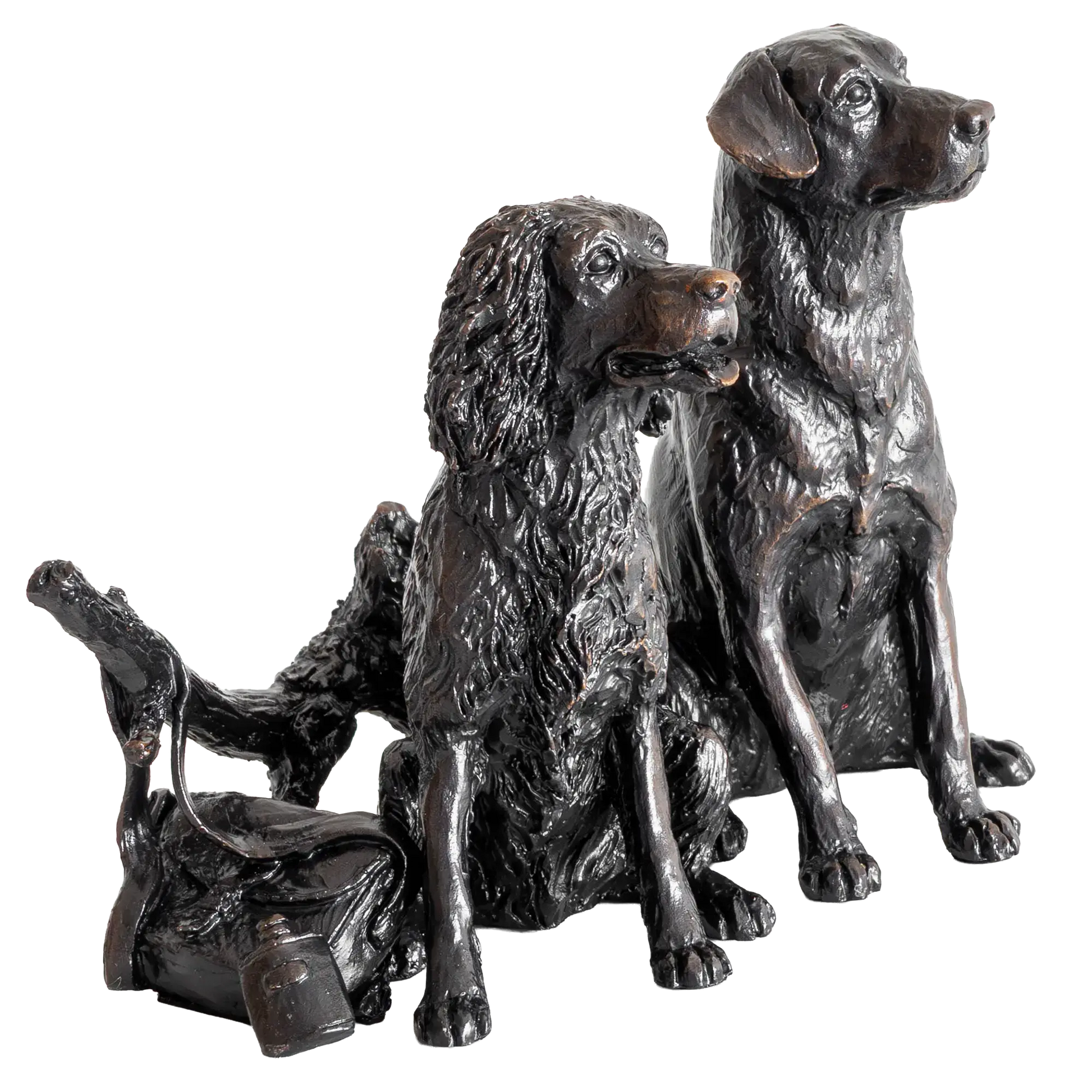 Richard Cooper Limited Edition Bronze Waiting for the Guns Figurine