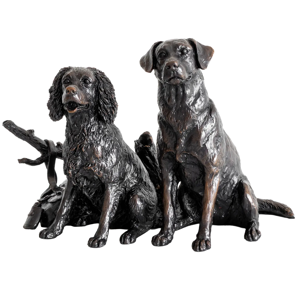 Richard Cooper Limited Edition Bronze Waiting for the Guns Figurine