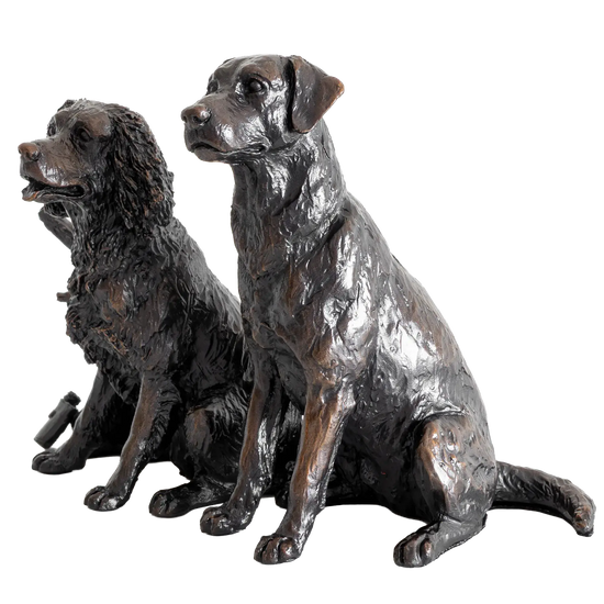 Richard Cooper Limited Edition Bronze Waiting for the Guns Figurine