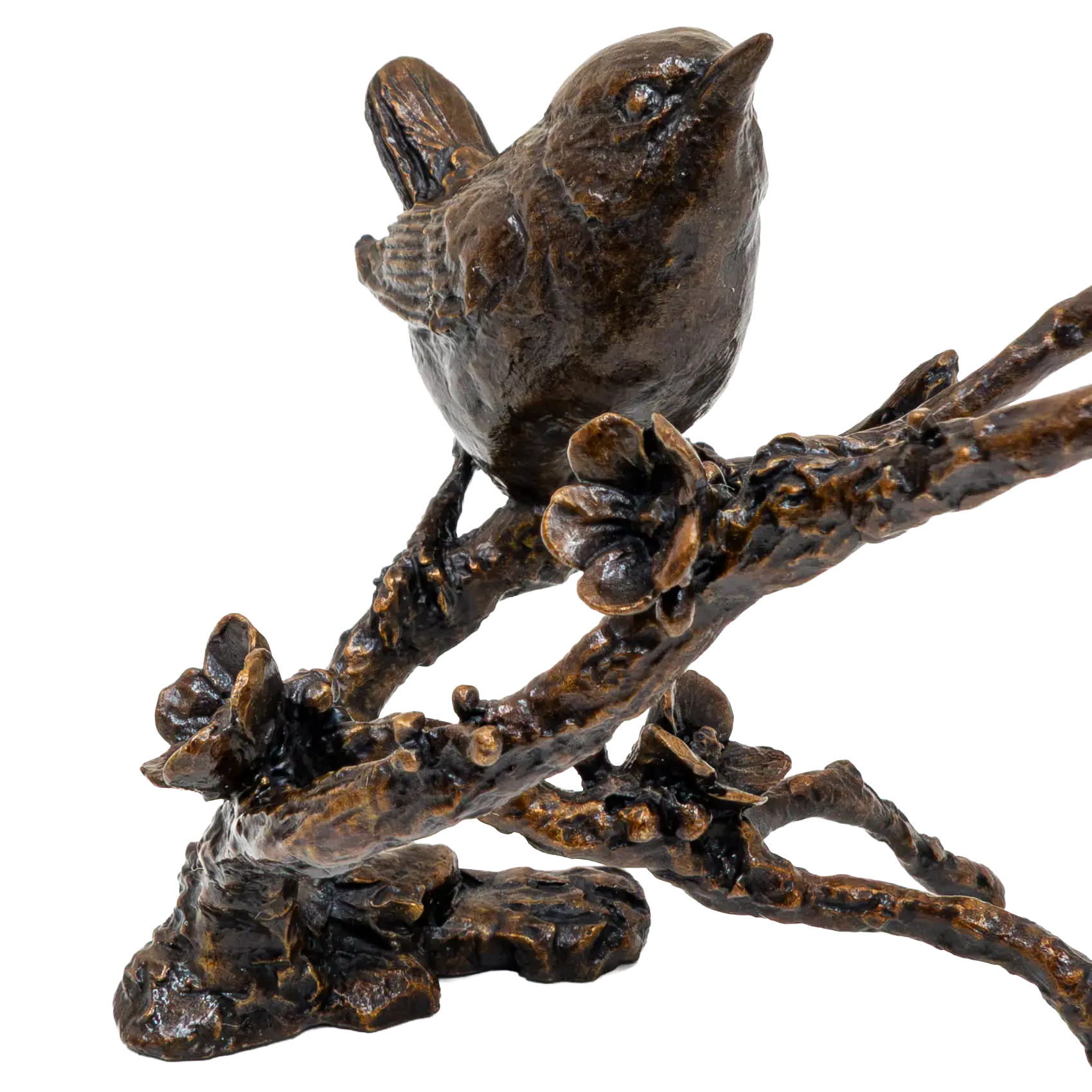 Richard Cooper Bronze Birds Collection Wren Pair