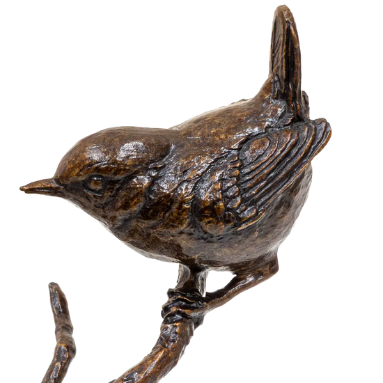 Richard Cooper Bronze Birds Collection Wren Pair