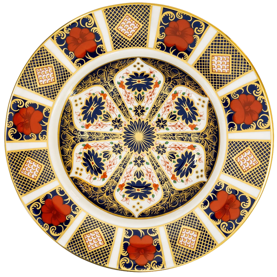 Royal Crown Derby Old Imari 1128 Soup Bowl