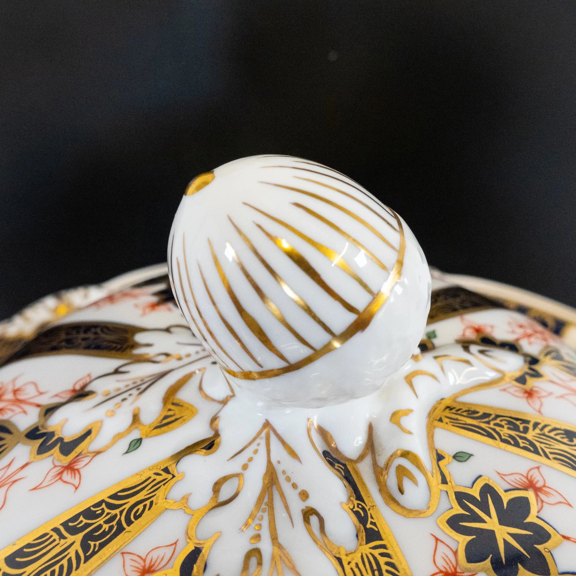 Royal Crown Derby Imari 1128 Soup Tureen & Stand Charterwells