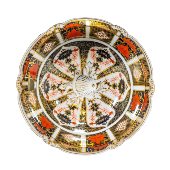 Royal Crown Derby Imari 1128 Soup Tureen & Stand Charterwells