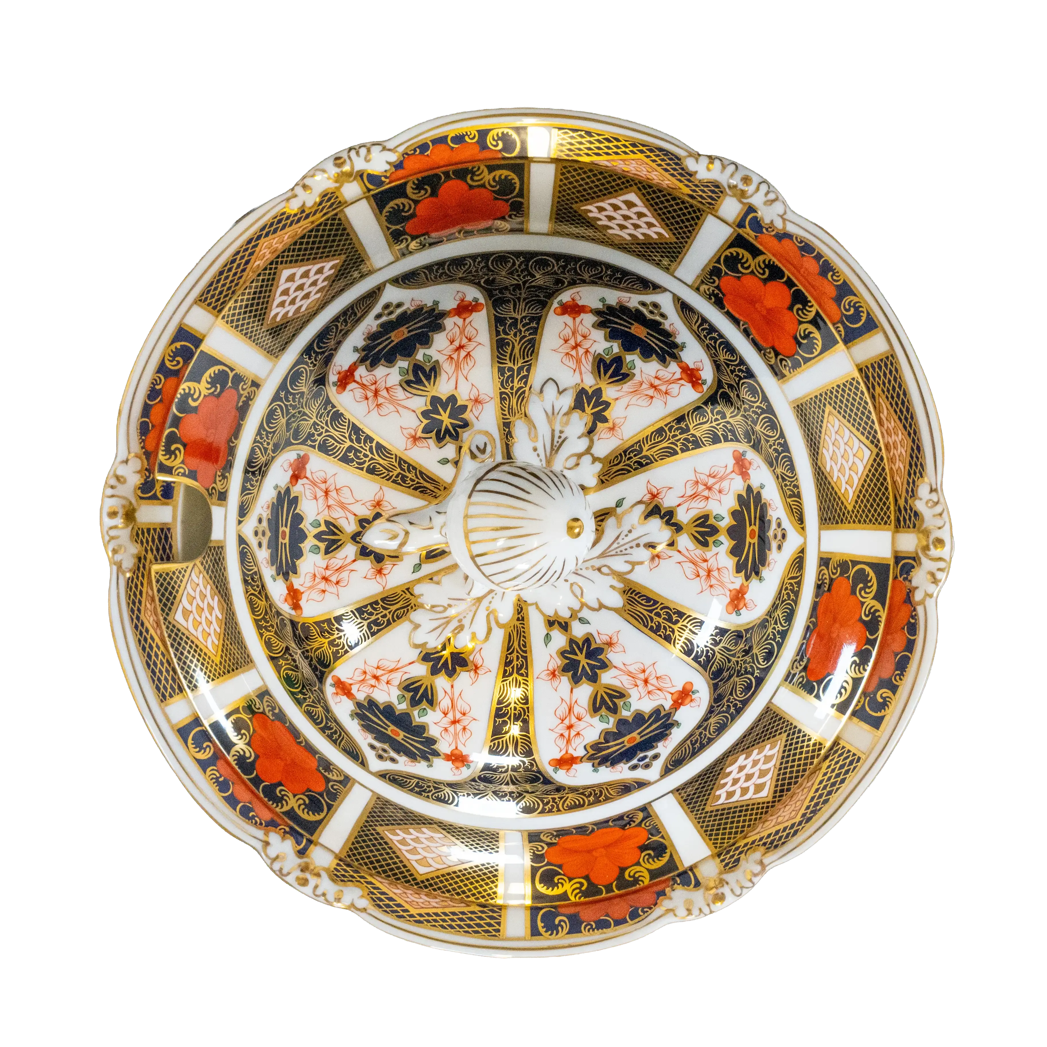 Royal Crown Derby Imari 1128 Soup Tureen & Stand Charterwells