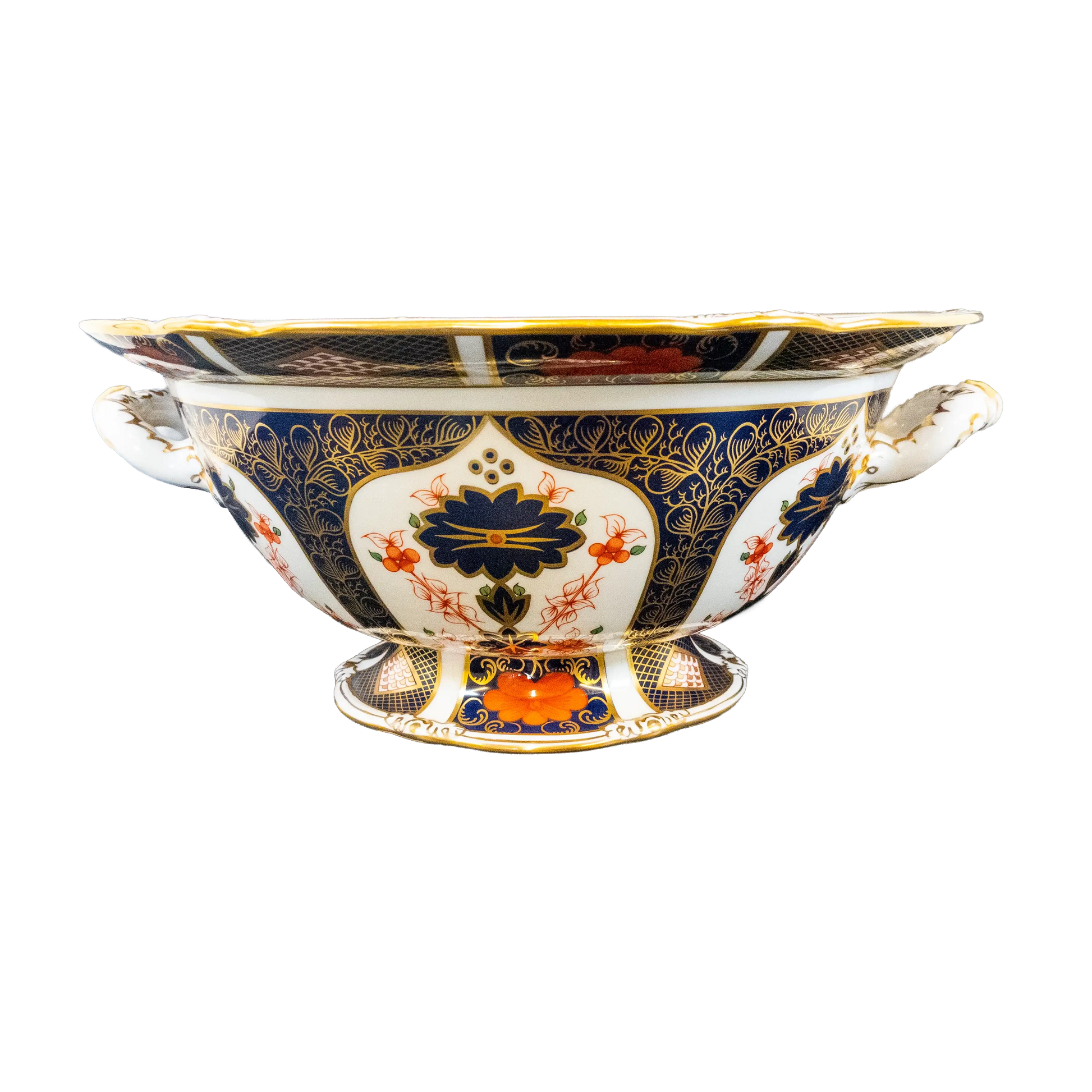 Royal Crown Derby Imari 1128 Soup Tureen & Stand Charterwells