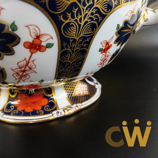 Royal Crown Derby Imari 1128 Soup Tureen & Stand Charterwells