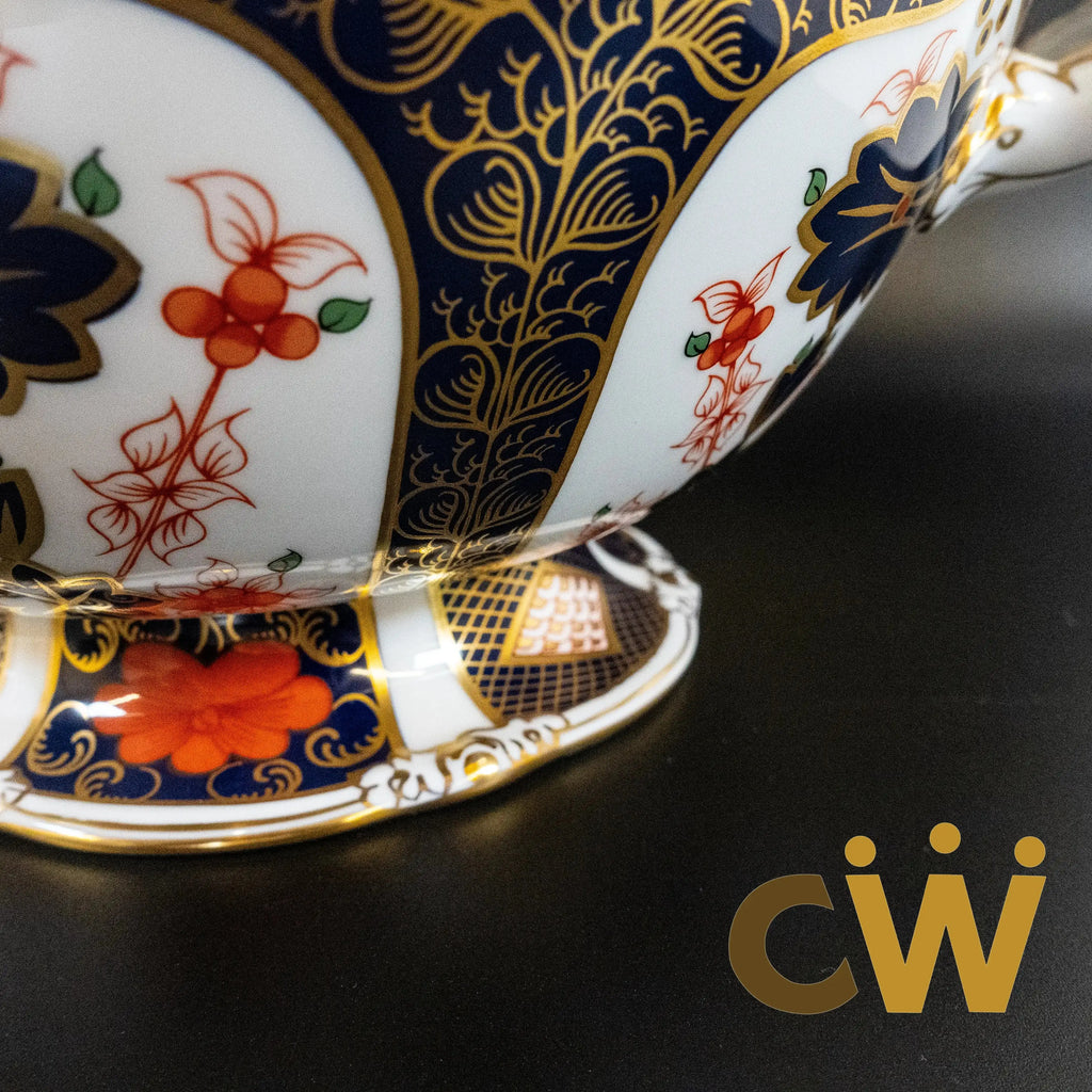 Royal Crown Derby Imari 1128 Soup Tureen & Stand Charterwells