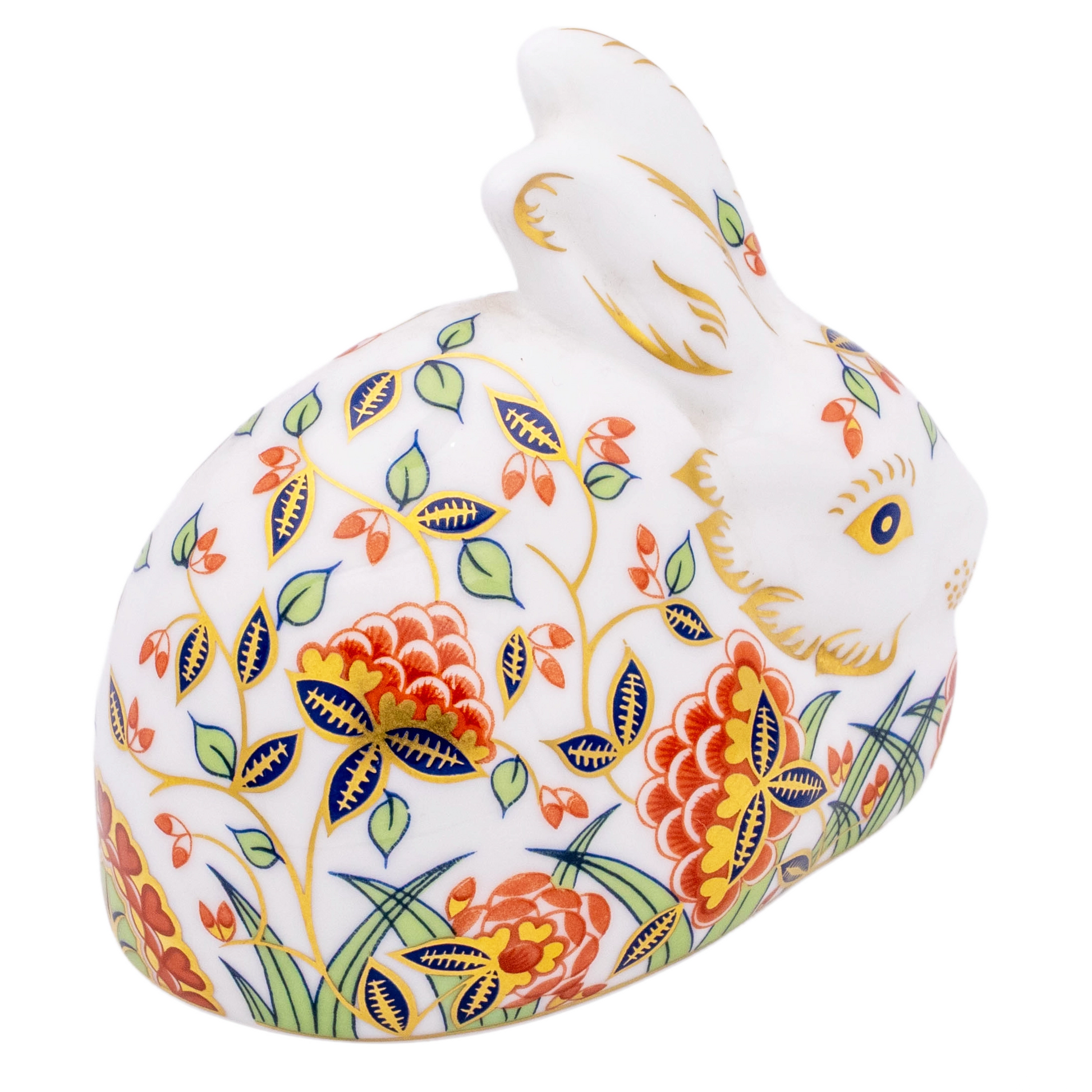 Royal Crown Derby Meadow Rabbit Paperweight Bone China Charterwells