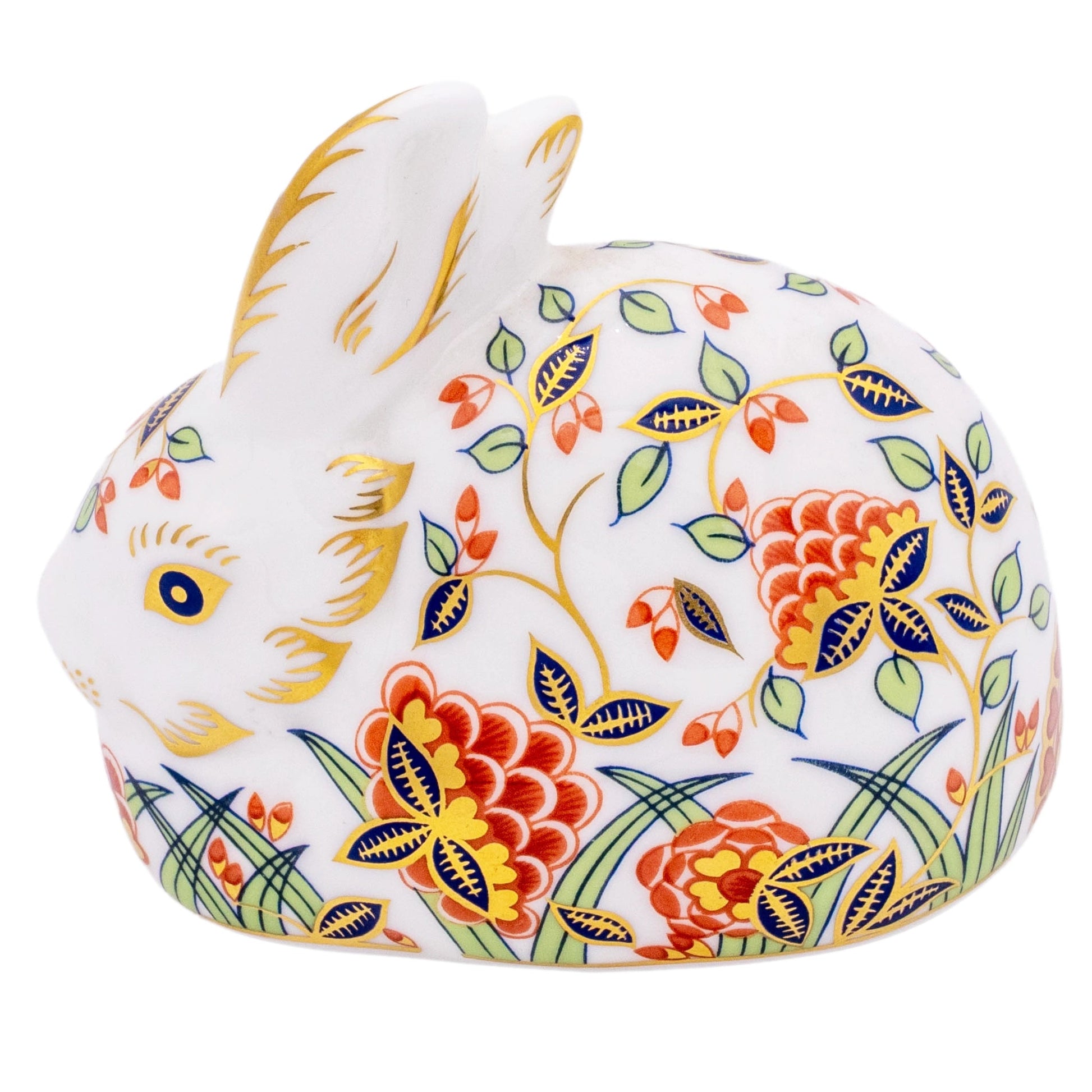 Royal Crown Derby Meadow Rabbit Paperweight Bone China Charterwells
