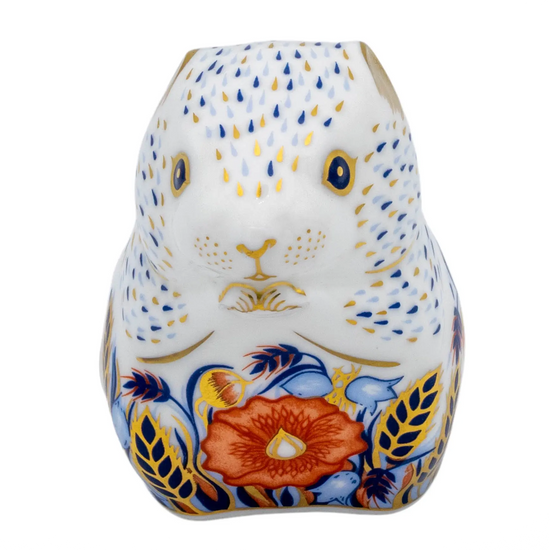 Royal Crown Derby Poppy Mouse Paperweight Bone China Charterwells