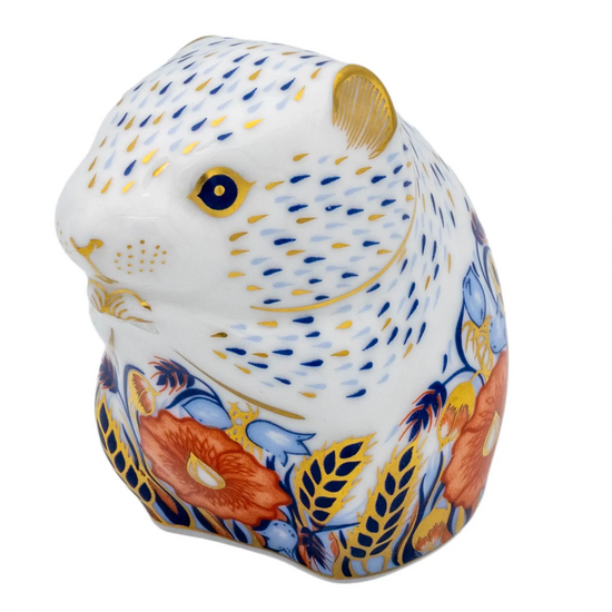Royal Crown Derby Poppy Mouse Paperweight Bone China Charterwells