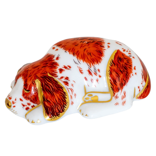 Royal Crown Derby Puppy Collectors Club Paperweight