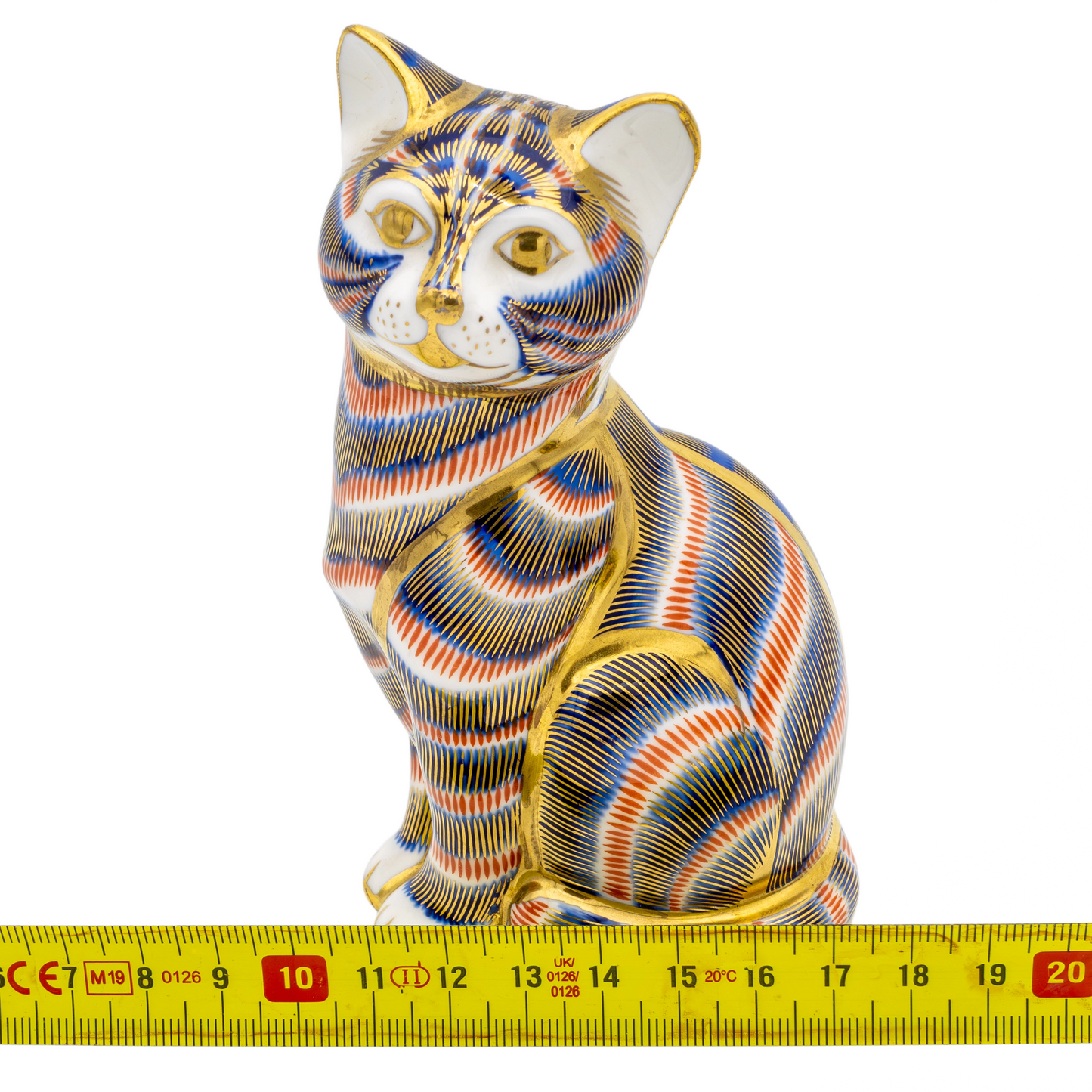 Royal Crown Derby Doulton Cat Paperweight Bone China Charterwells