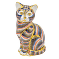 Royal Crown Derby Doulton Cat Paperweight Bone China Charterwells