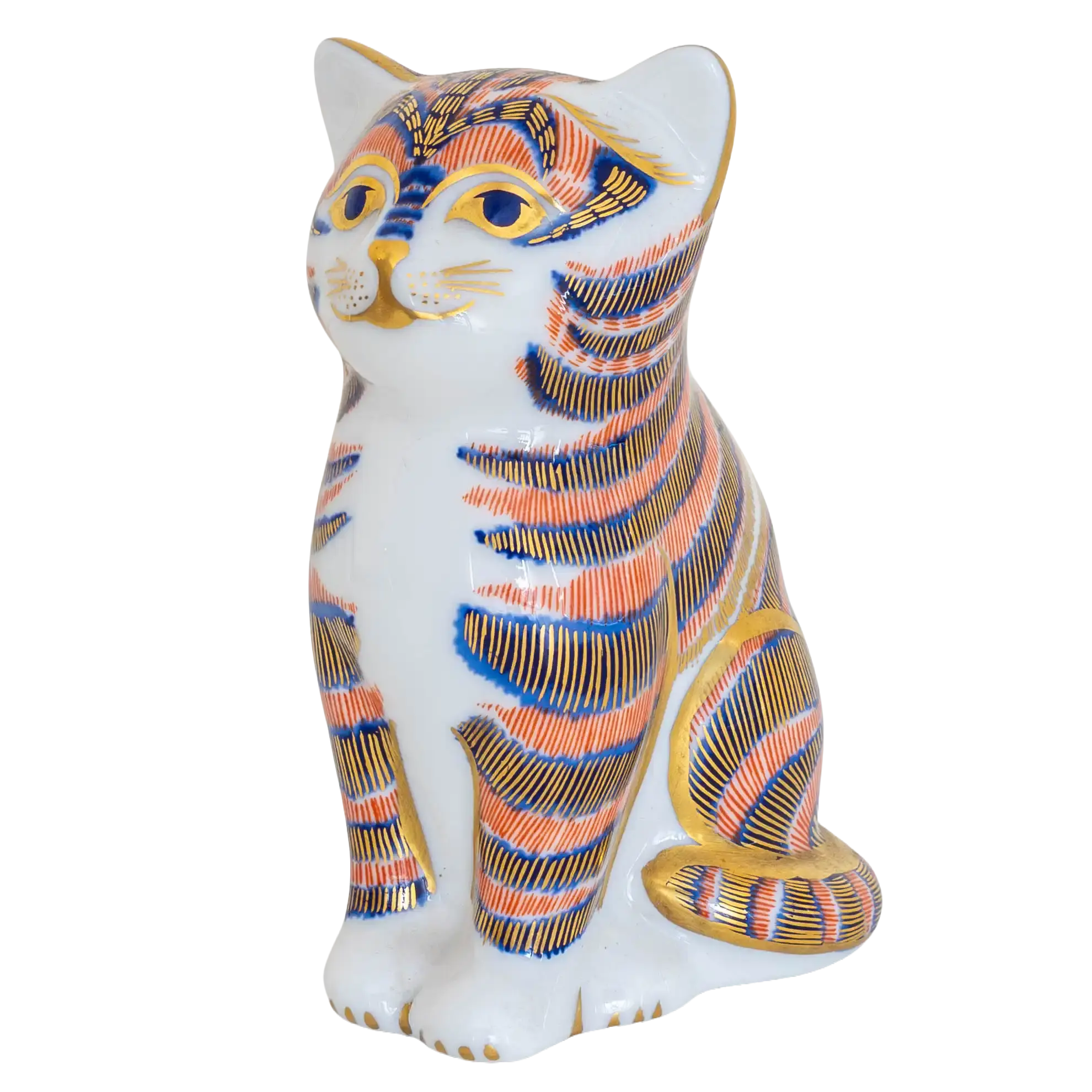 Royal Crown Derby Doulton Kitten Paperweight Bone China