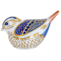 Royal Crown Derby Goldcrest Bone China Paperweight
