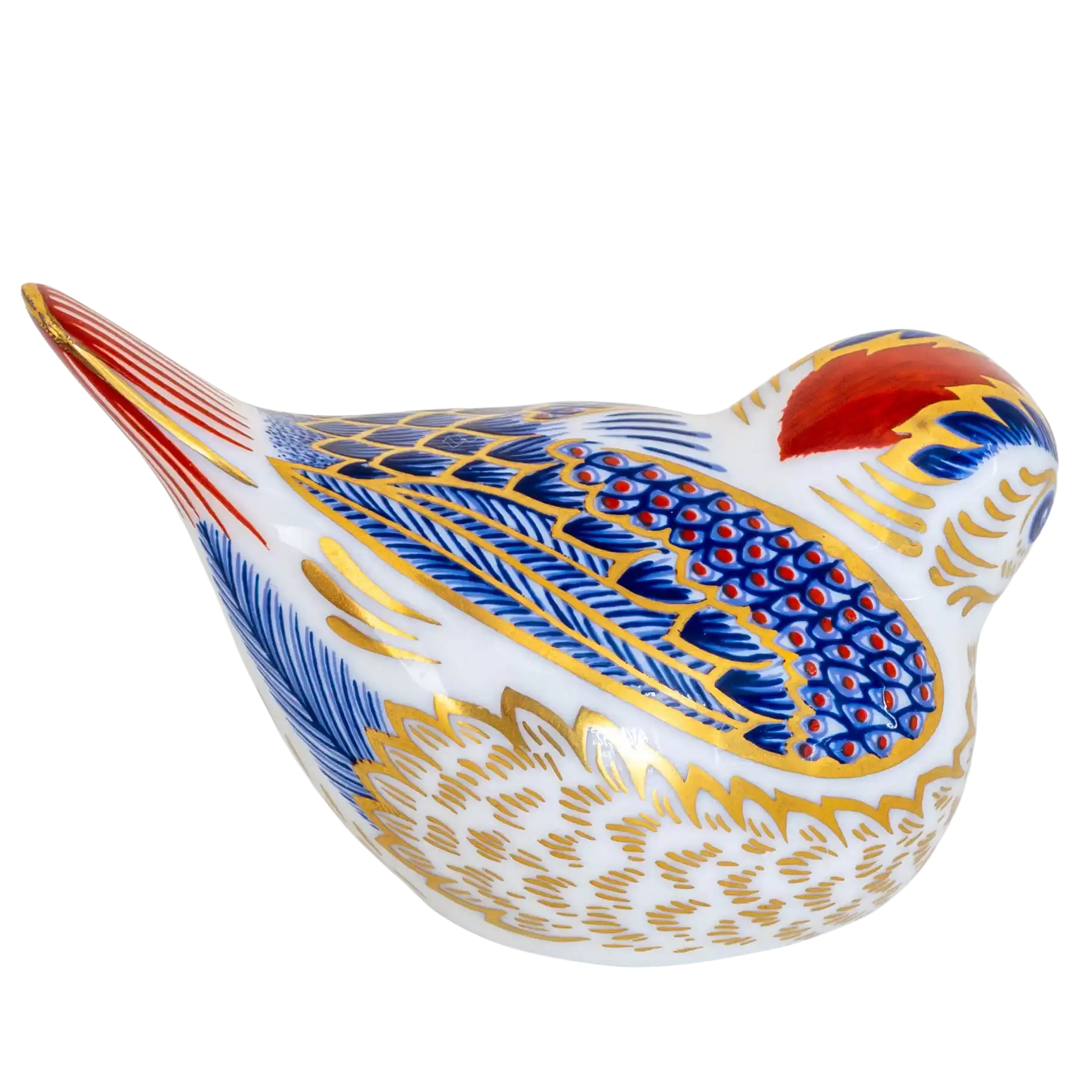 Royal Crown Derby Goldcrest Bone China Paperweight