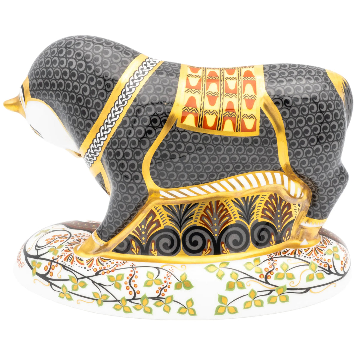 Royal Crown Derby Grecian Bull Paperweight Charterwells