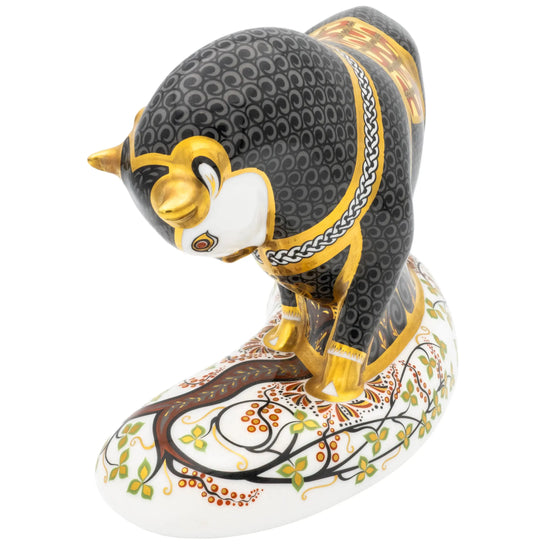 Royal Crown Derby Grecian Bull Paperweight Charterwells
