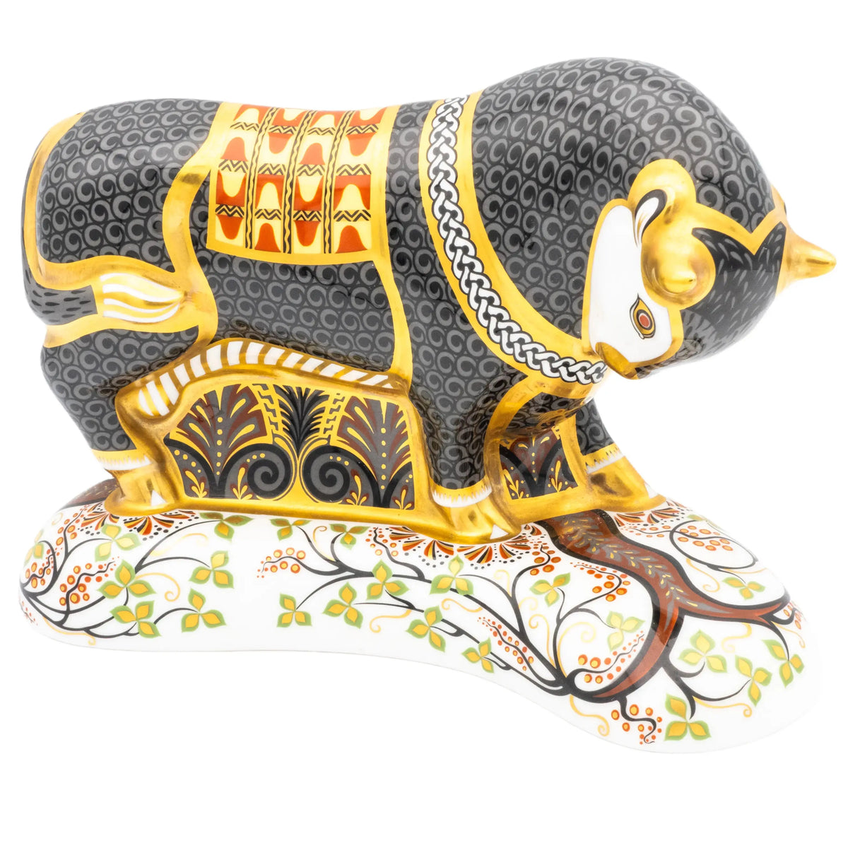 Royal Crown Derby Grecian Bull Paperweight Charterwells