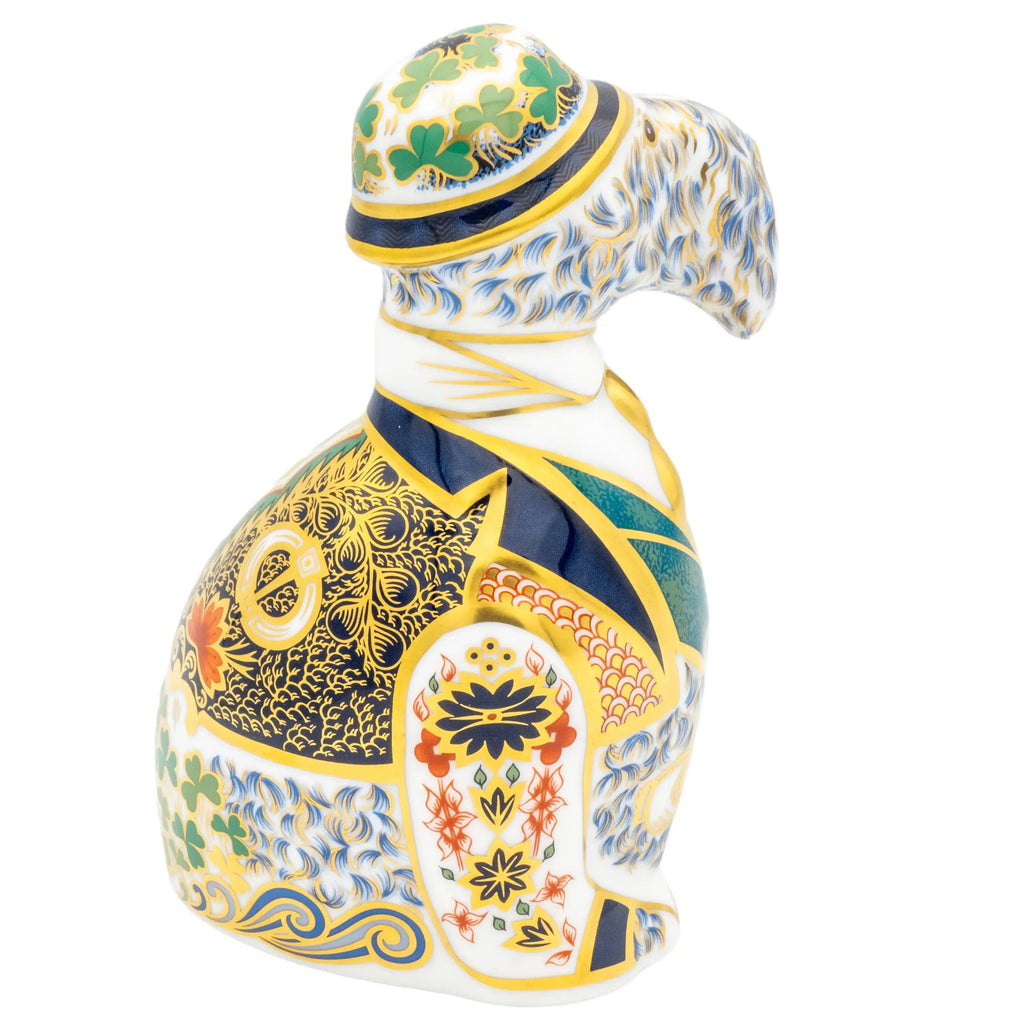 Royal Crown Derby Irish Blue Kerry Paperweight Charterwells