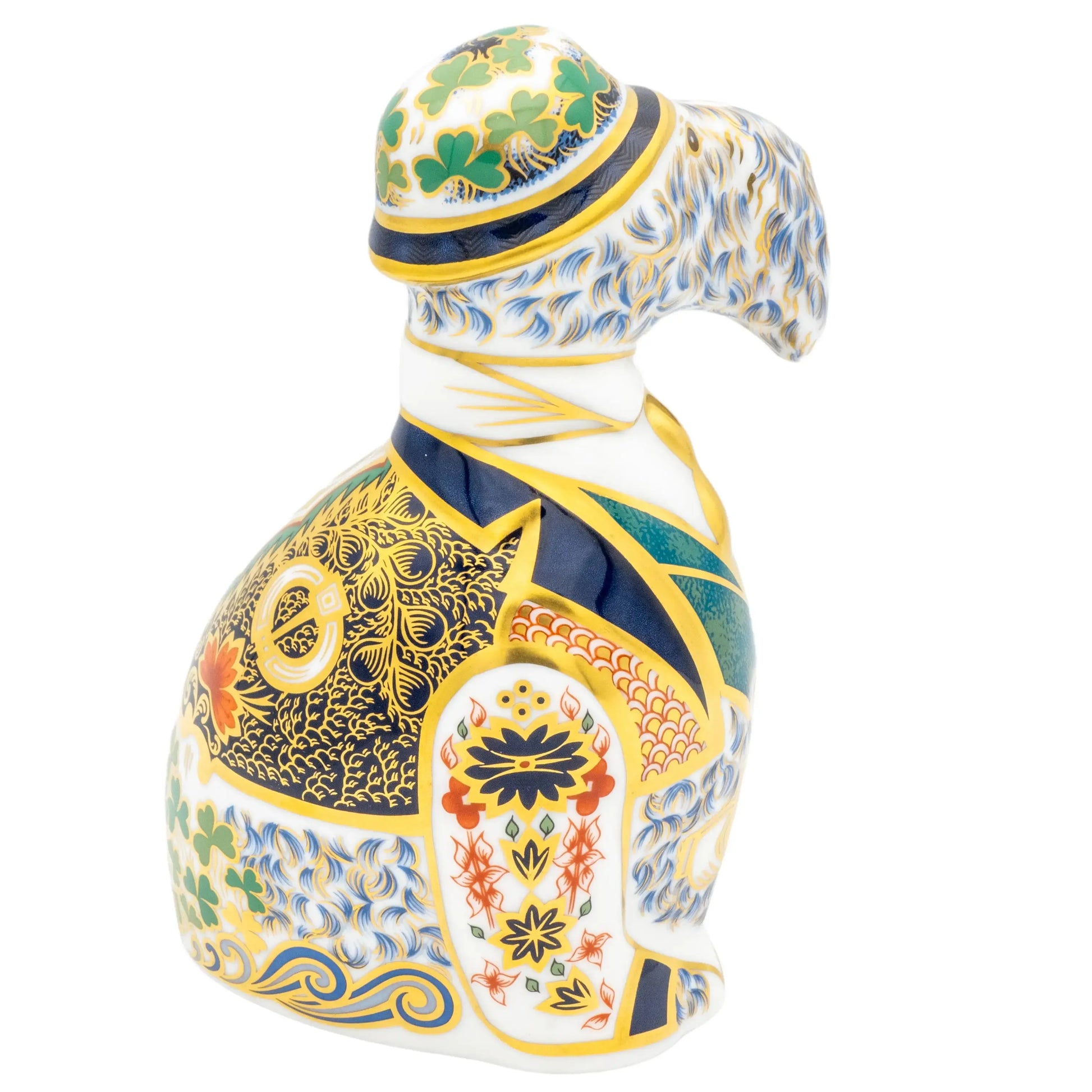 Royal Crown Derby Irish Blue Kerry Paperweight Charterwells