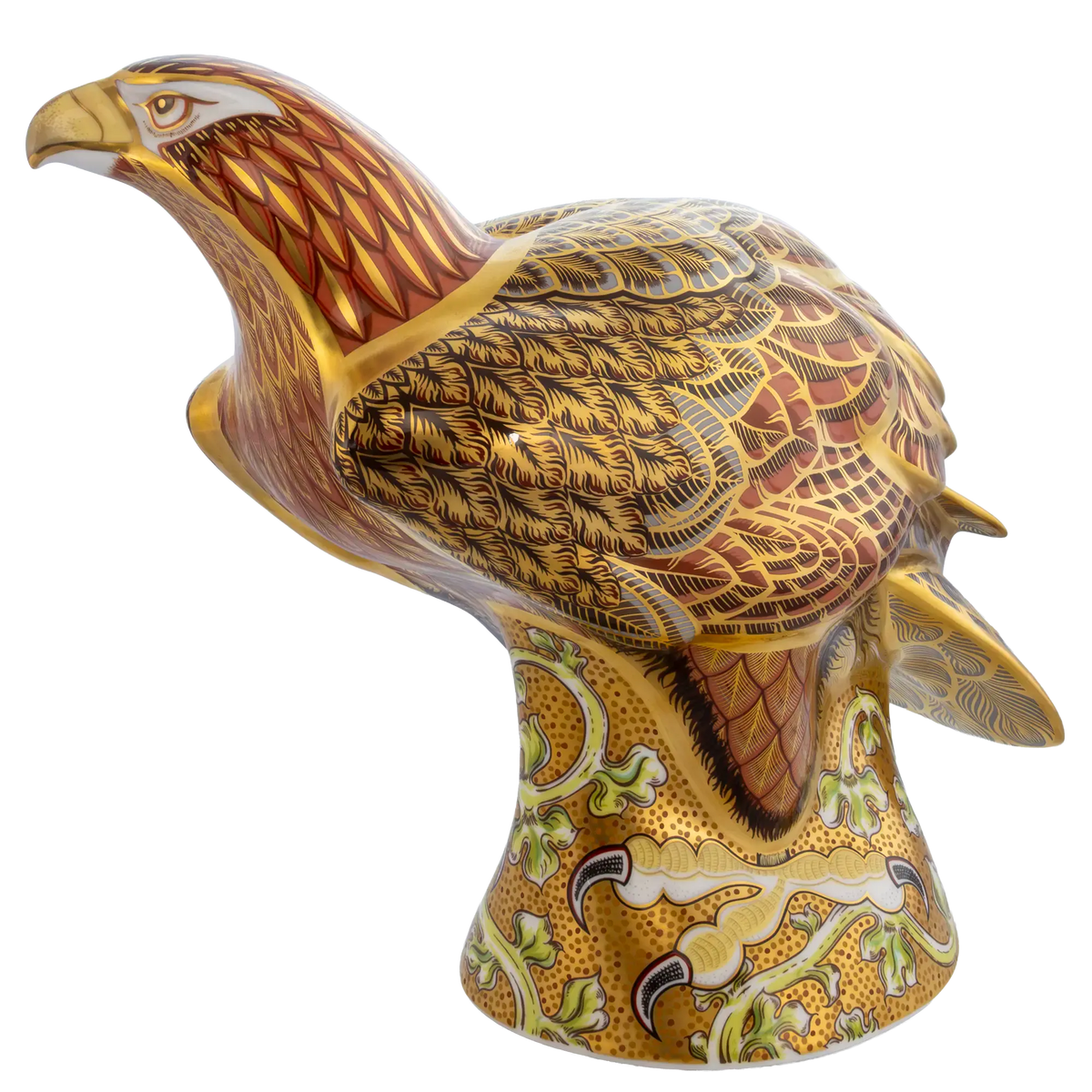 Royal Crown Derby Limited Edition Prestige Golden Eagle Paperweight