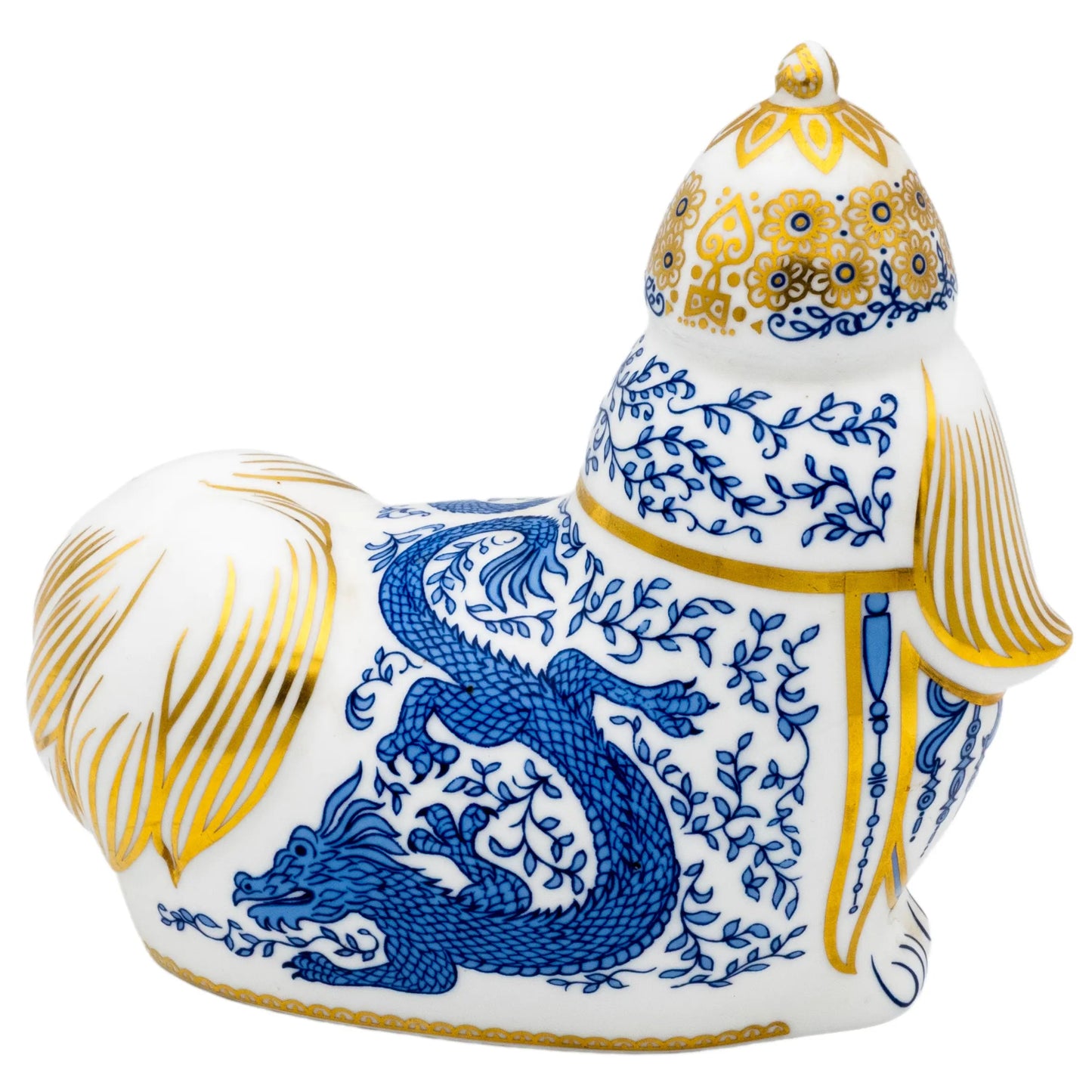 Royal Crown Derby National Dog Paperweight : Pekinese Charterwells