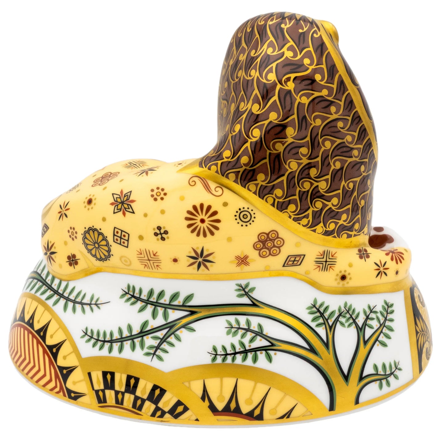 Royal Crown Derby Nemean Lion Paperweight Charterwells