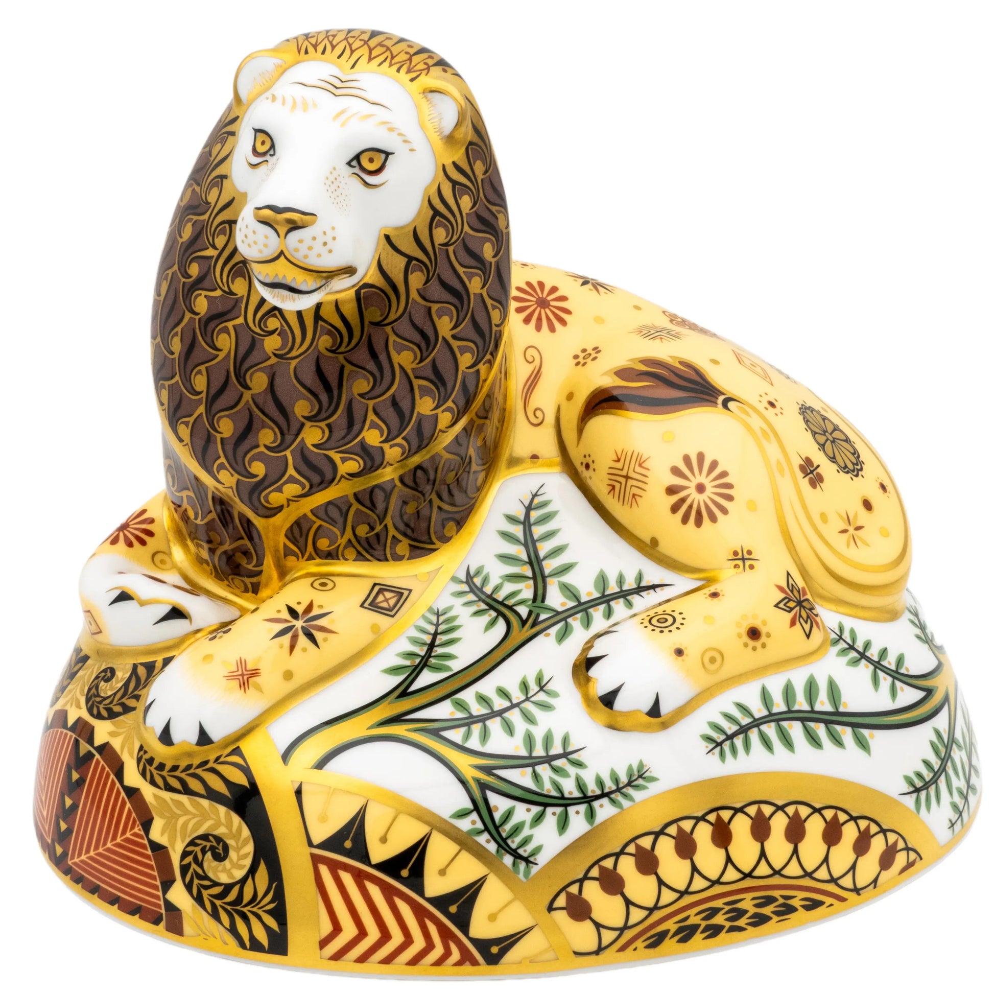 Royal Crown Derby Nemean Lion Paperweight Charterwells