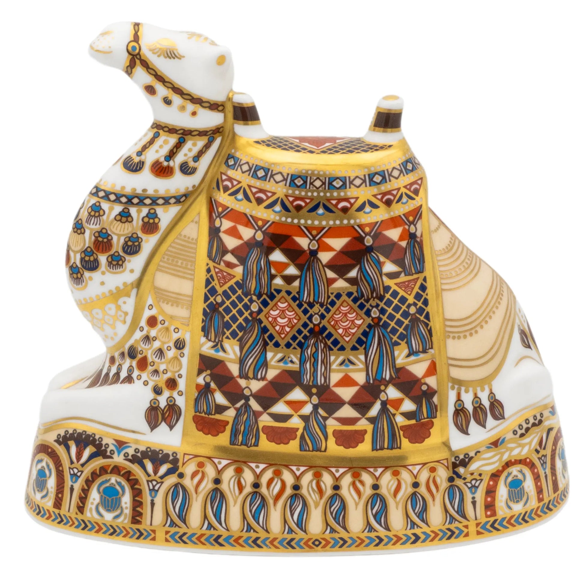 Royal Crown Derby Imari Camel Paperweight Charterwells