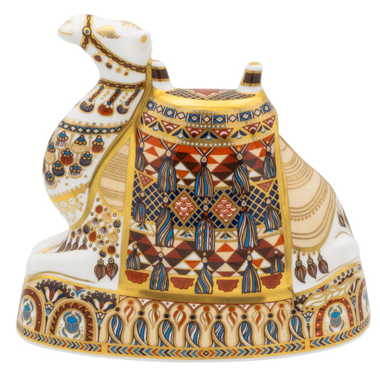 Royal Crown Derby Imari Camel Paperweight Charterwells