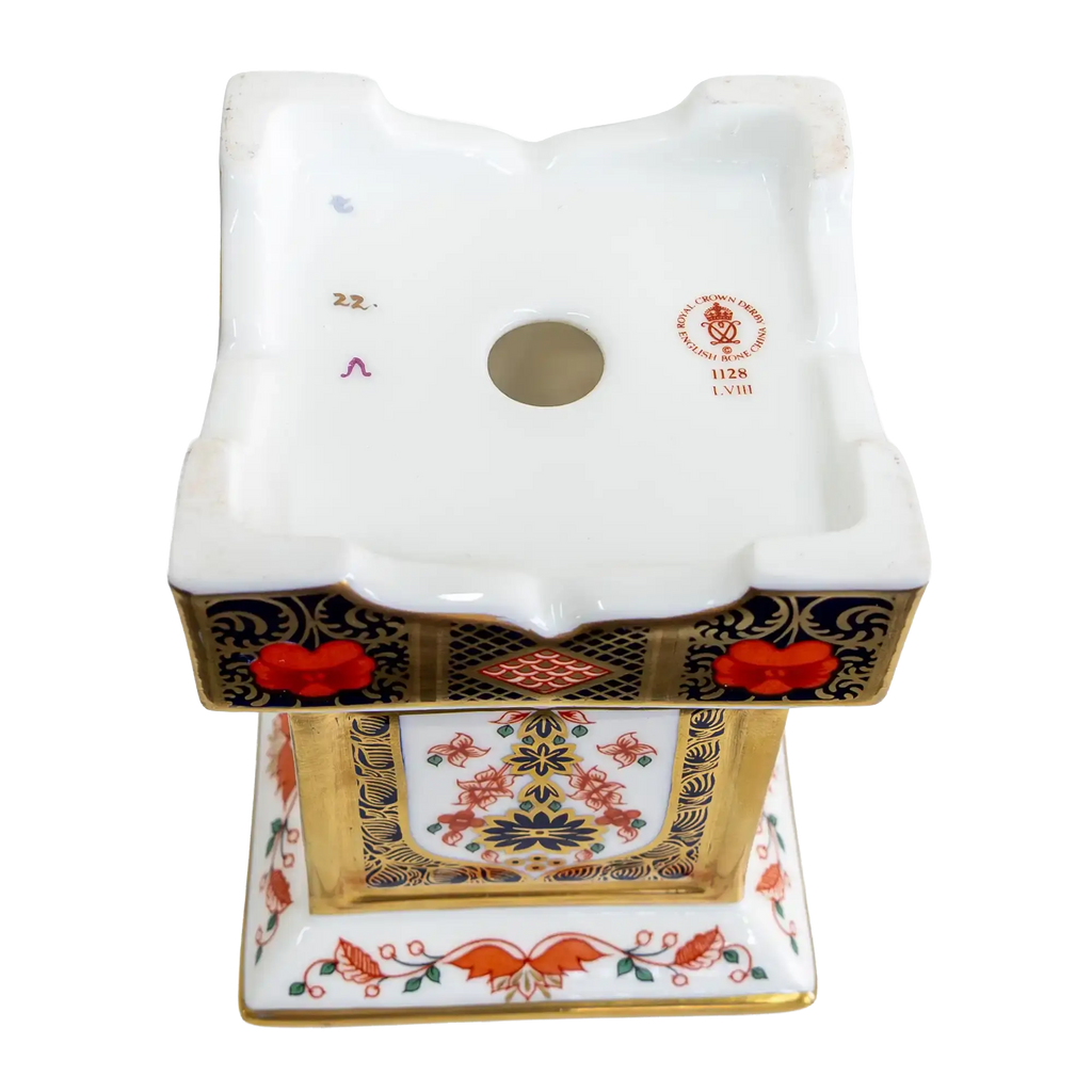 Royal Crown Derby Imari SGB Pillar Candlestick