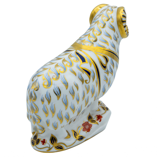 Royal Crown Derby Ram Paperweight Bone China Collectible Charterwells