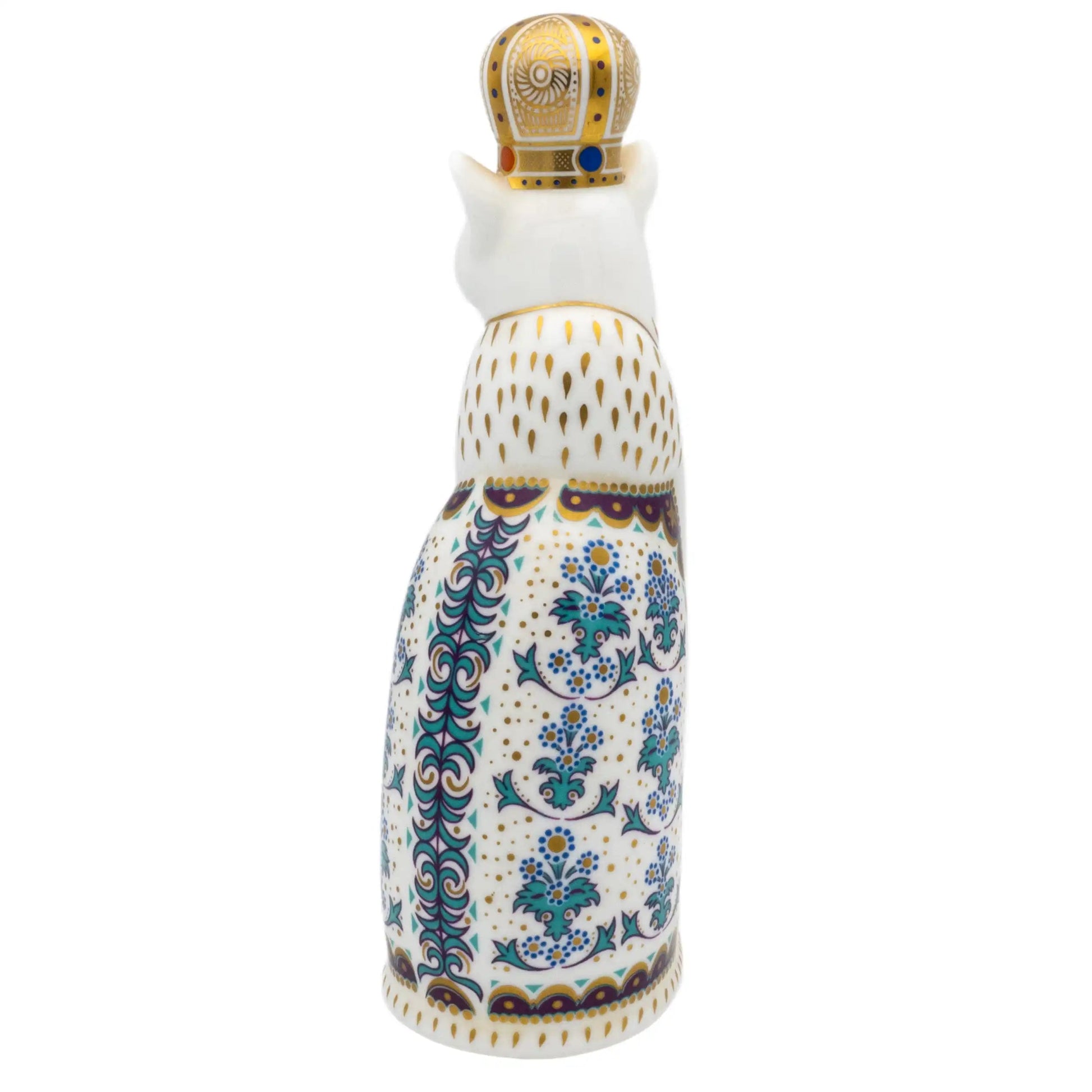 Royal Crown Derby Royal Cat Paperweight : Russian Charterwells