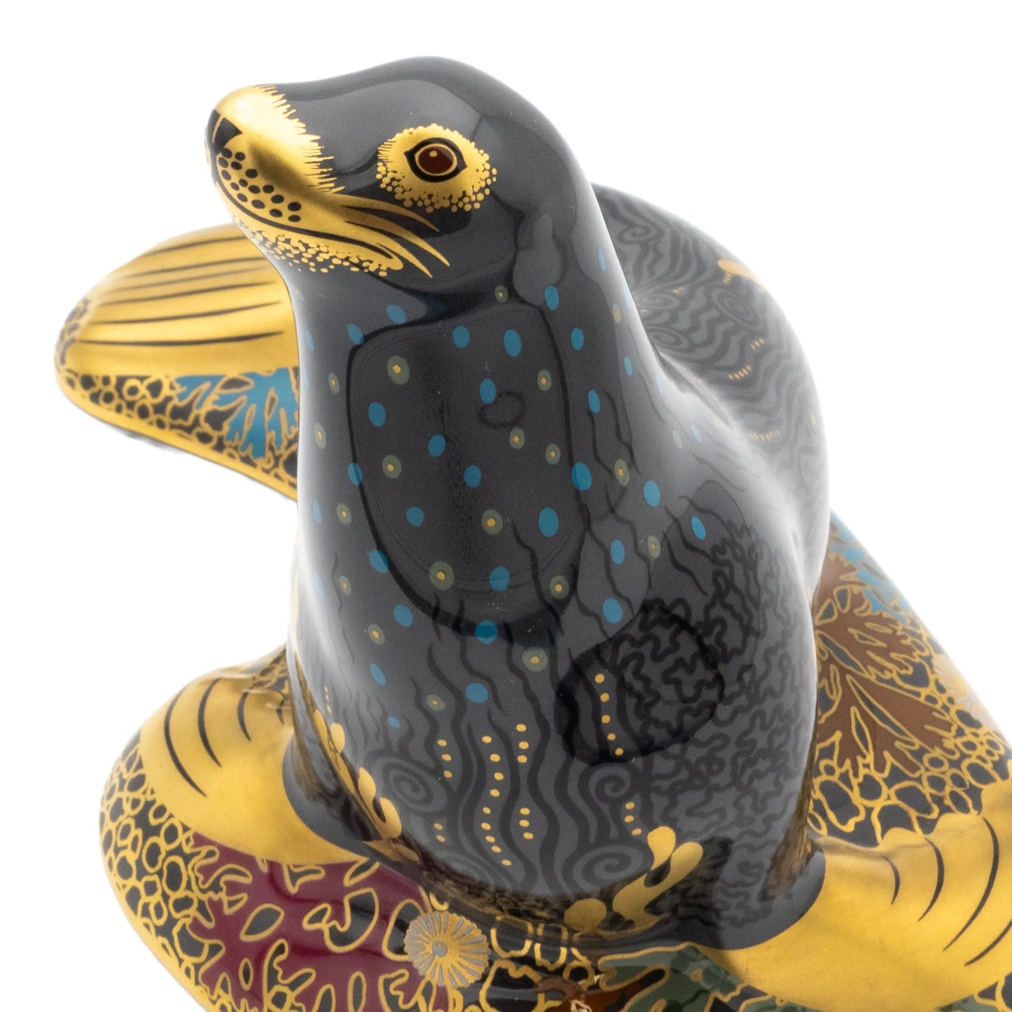 Royal Crown Derby Sealion Paperweight Charterwells