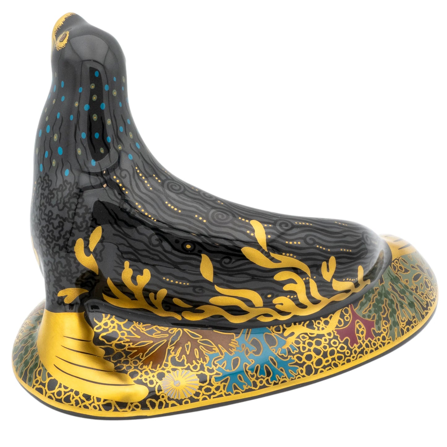 Royal Crown Derby Sealion Paperweight Charterwells