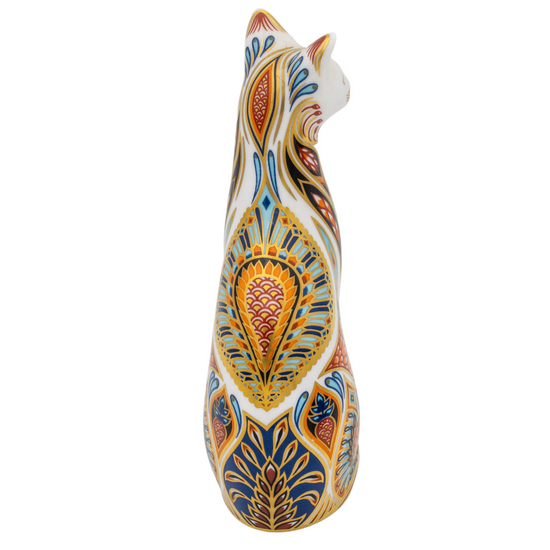 Royal Crown Derby Siamese Cat Paperweight Bone China Charterwells