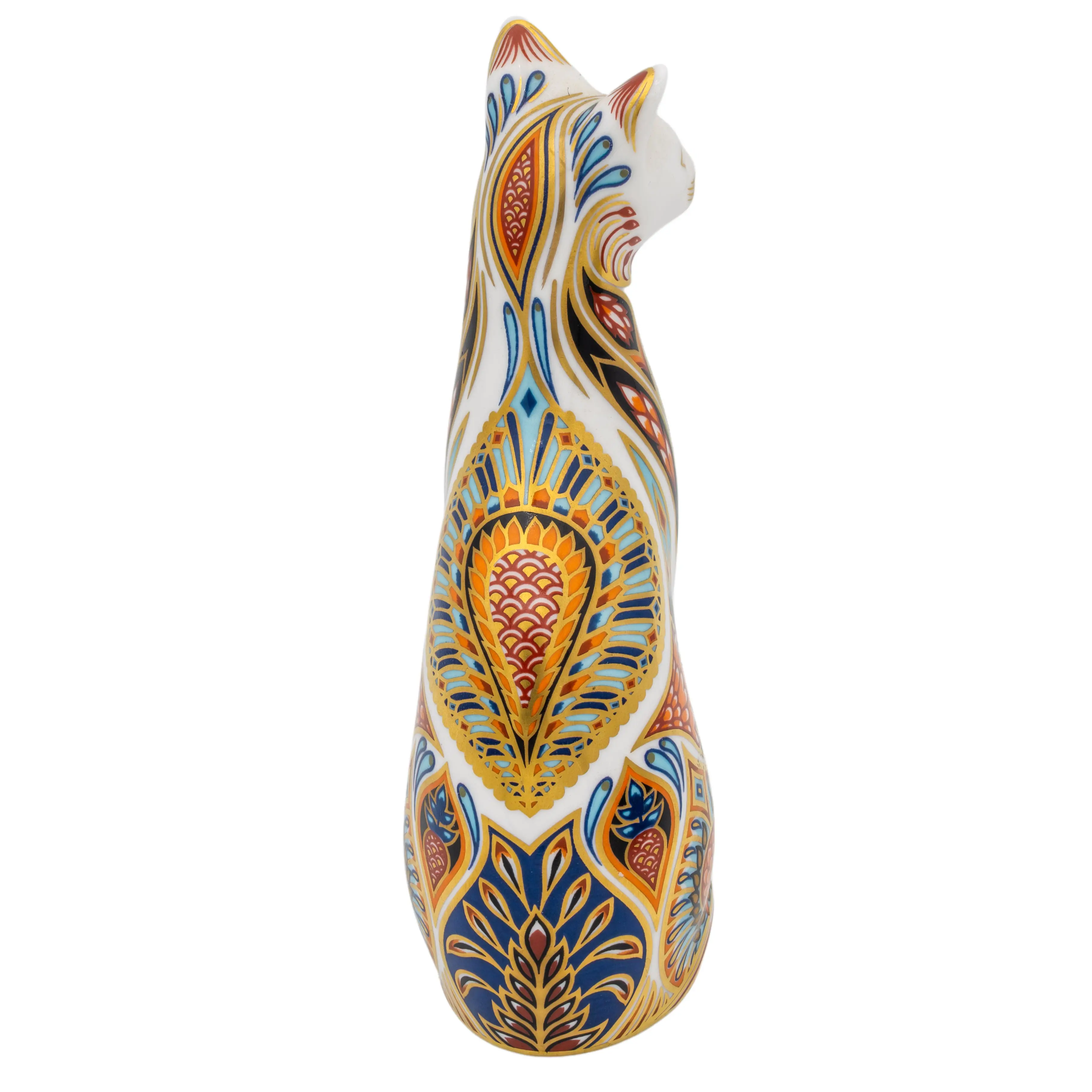Royal Crown Derby Siamese Cat Paperweight Bone China Charterwells